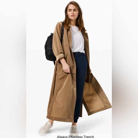 NWT Lululemon Always Effortless Trench Size 8 - Picture 1 of 3